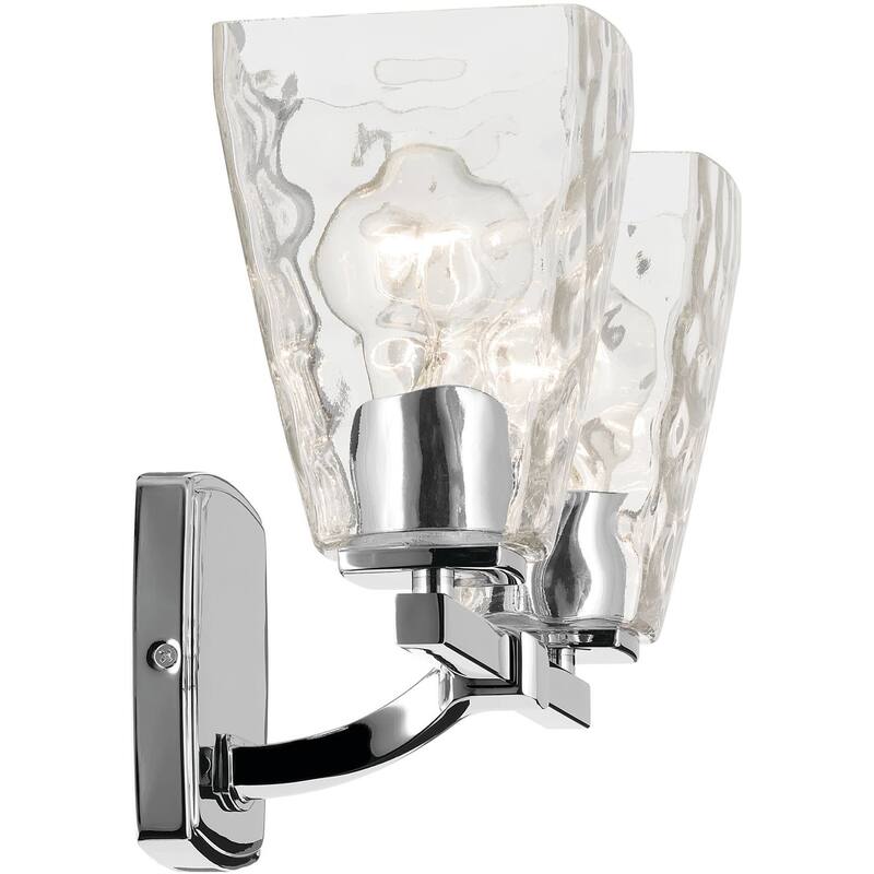 Kichler 55215WTR Marant 2 Light 14" Wide Vanity Light with Clear Water