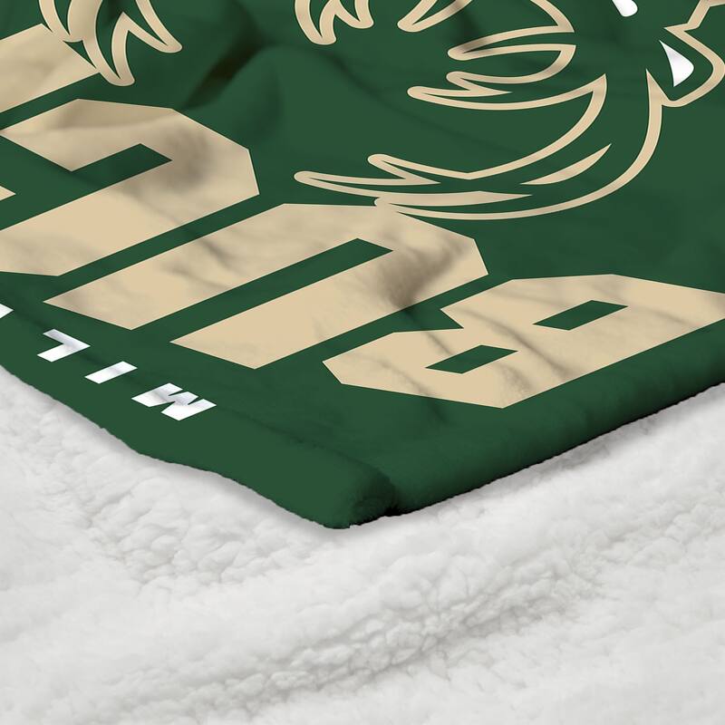 NBA High Block Silk Touch Sherpa Throw Blanket