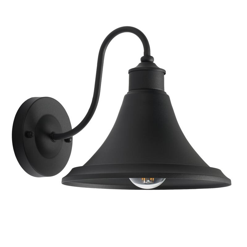SAFAVIEH Novica 9" Outdoor Wall Sconce (Set of 2) - 9" x 9" x 12" - withD/H - 9Wx9Dx12H