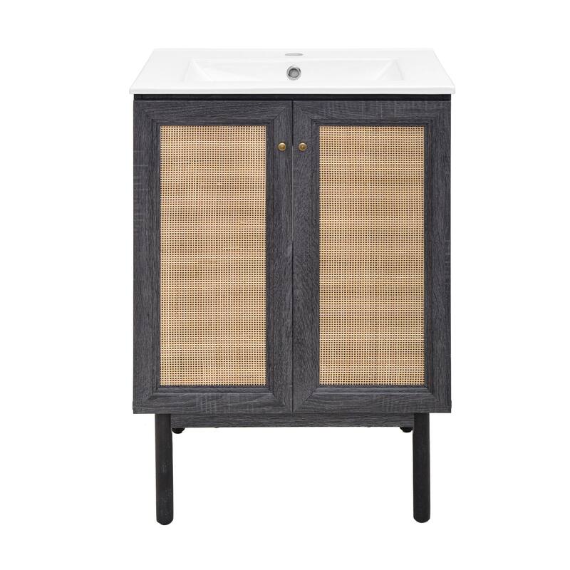 Classe Bathroom Vanity in Oak
