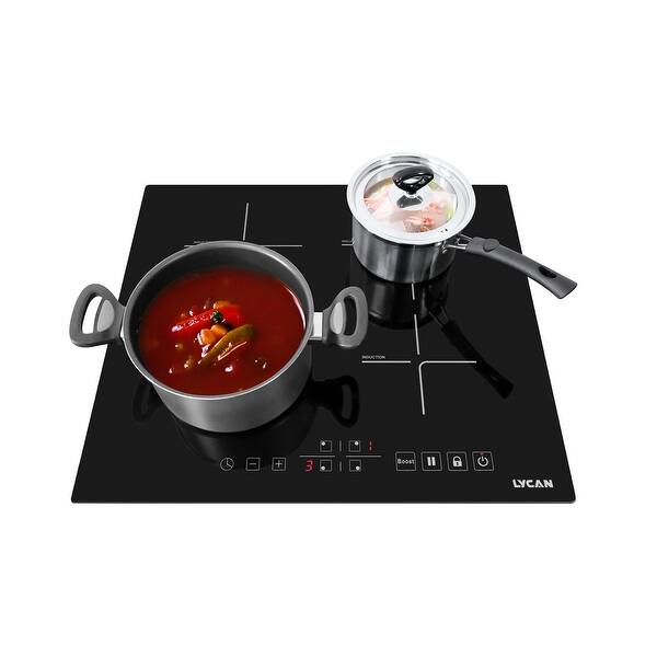Shop Lycan Nec2401i 24 Wide 4 Burner Induction Cooktop With