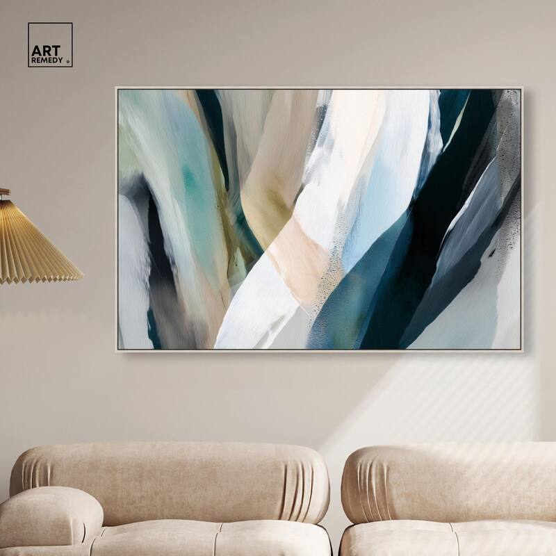 Sweeping Forms II Canvas by Art Remedy