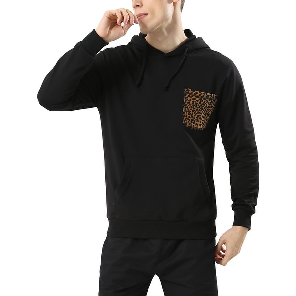 leopard pullover sweatshirt