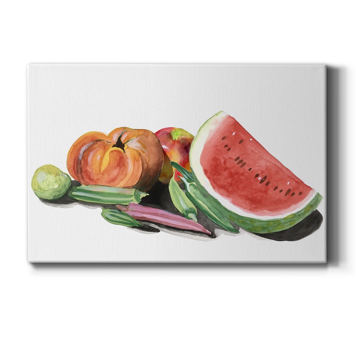 Farmer's Market II Premium Gallery Wrapped Canvas Ready to Hang On Sale  Bed Bath  Beyond 37352870