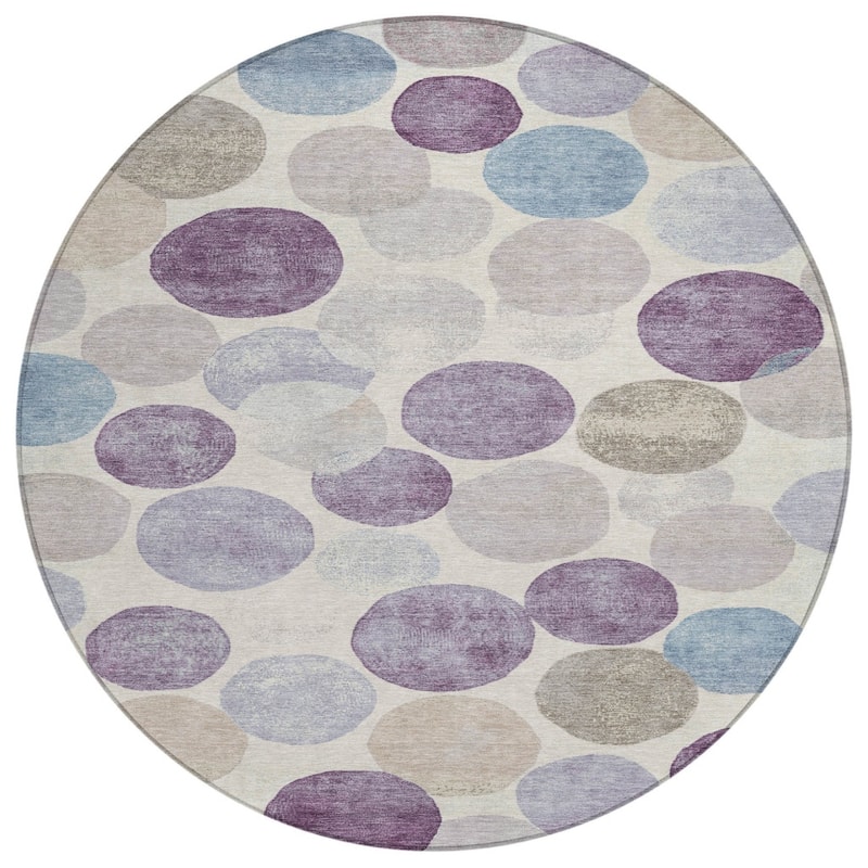 HomeRoots Geometric Transitional Rectangle Outdoor Rug