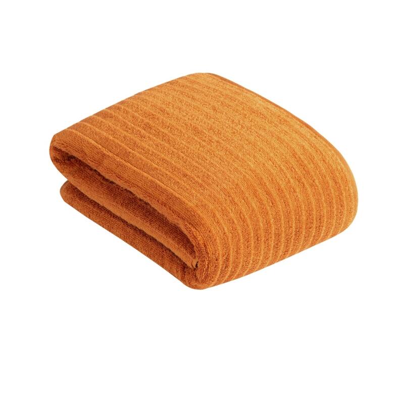 VOSSEN Cotton Mystic Bath Sheet - 39"x59" - Orange