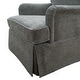 preview thumbnail 27 of 34, Art Leon Upholstered Swivel Accent Armchair
