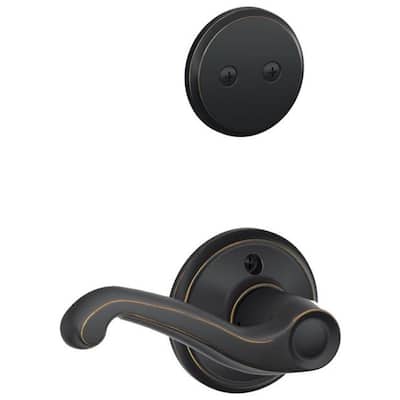 Schlage Flair Right Handed One-Sided Dummy Interior Pack - Exterior