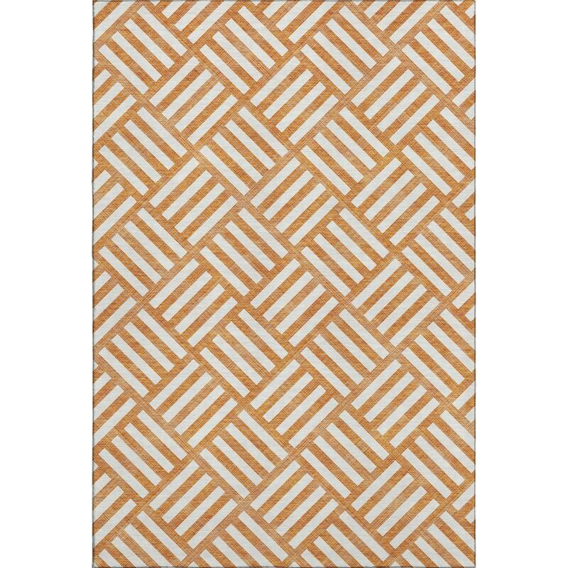 Premium Washable Super Soft Contemporary Mosaic Mayfield Rug