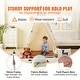 preview thumbnail 18 of 26, Kids Play Tent for Indoor and Outdoor, Yurt Tent for Boys and Girls