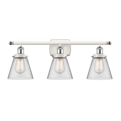 Innovations Lighting Ballston Urban Cone - 3 Light 26" Bath Vanity Light