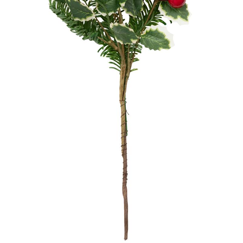 Mixed Pine, Cedar and Berries Artificial Christmas Garland - 5' - Unlit