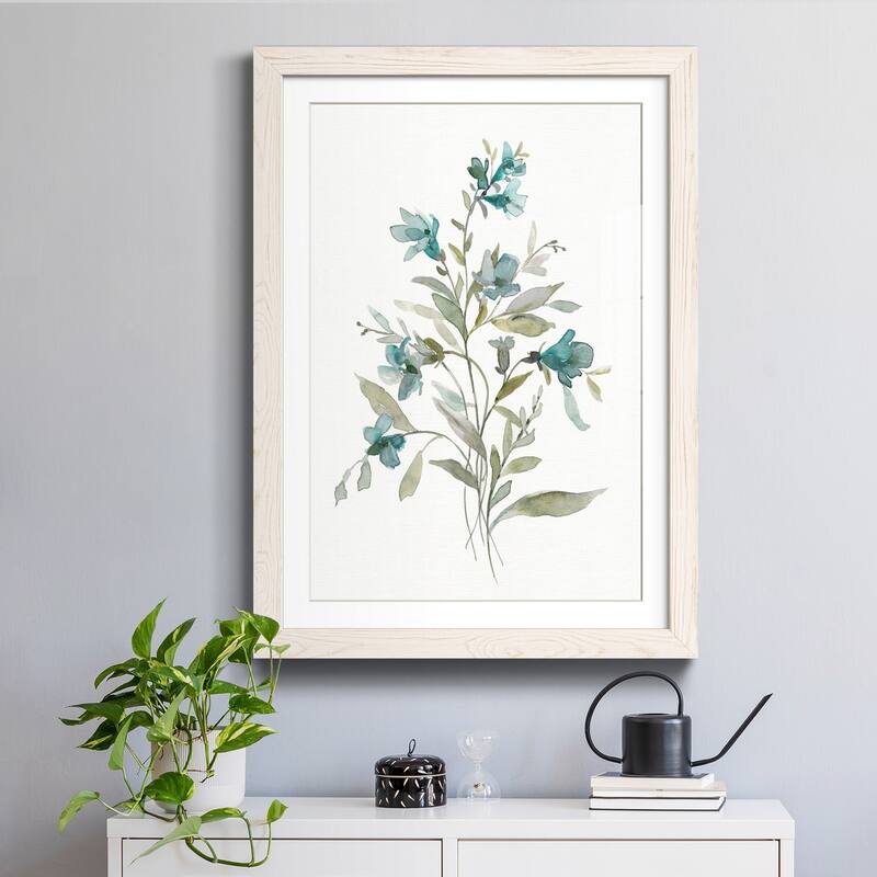 Linen Botanical III-Premium Framed Print - Ready to Hang