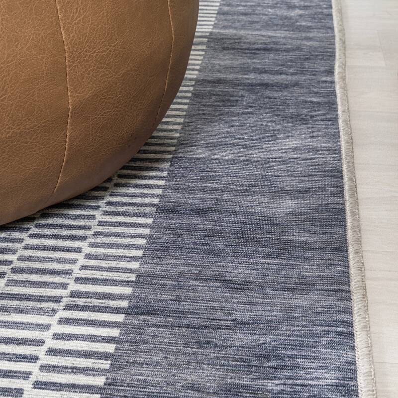 JONATHAN Y Timantii Bohemian Medallion Textured Weave Machine Washable Area Rug