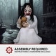 preview thumbnail 7 of 12, Haunted Hill Farm Lunging Lily the Demonic Zombie Girl by Tekky, Premium Talking Halloween Animatronic, Plug-In or Battery