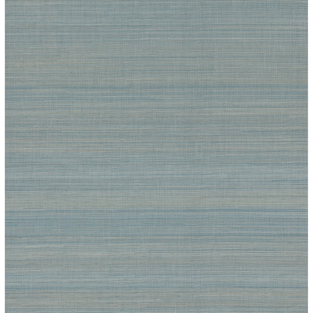 A-Street Prints Mai Turquoise Abaca Grasscloth Wallpaper