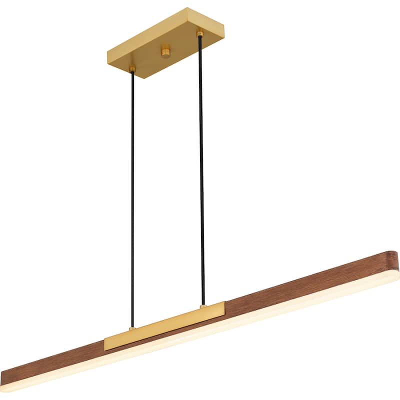 Colter Integrated LED Brushed Gold Island Light