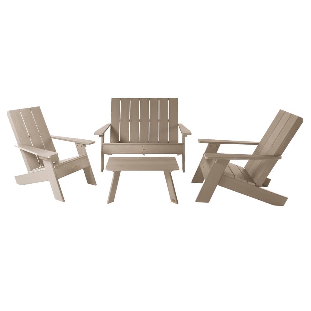 Italica Modern Adirondack Conversation Set