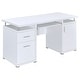 preview thumbnail 25 of 31, Tracy 55-inch 2-drawer Office Computer Desk