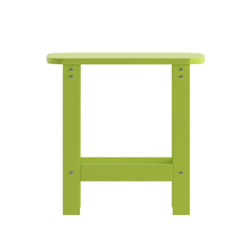 All-Weather Poly Resin Adirondack Side Table - Patio Table