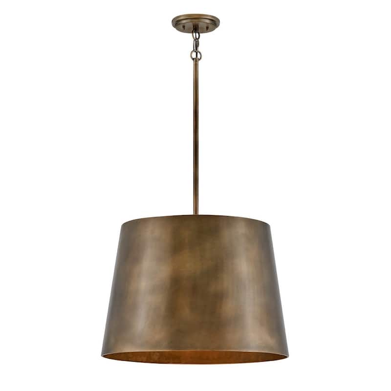 Hinkley Lighting Alder 120v 20" Wide Open Air Outdoor Pendant - Burnished Bronze