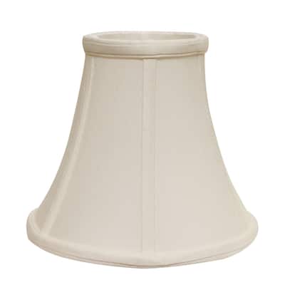 Bell Softback Lampshade with Washer Fitter, White