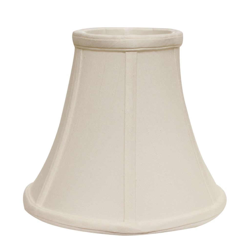 Bell Softback Lampshade with Washer Fitter, White