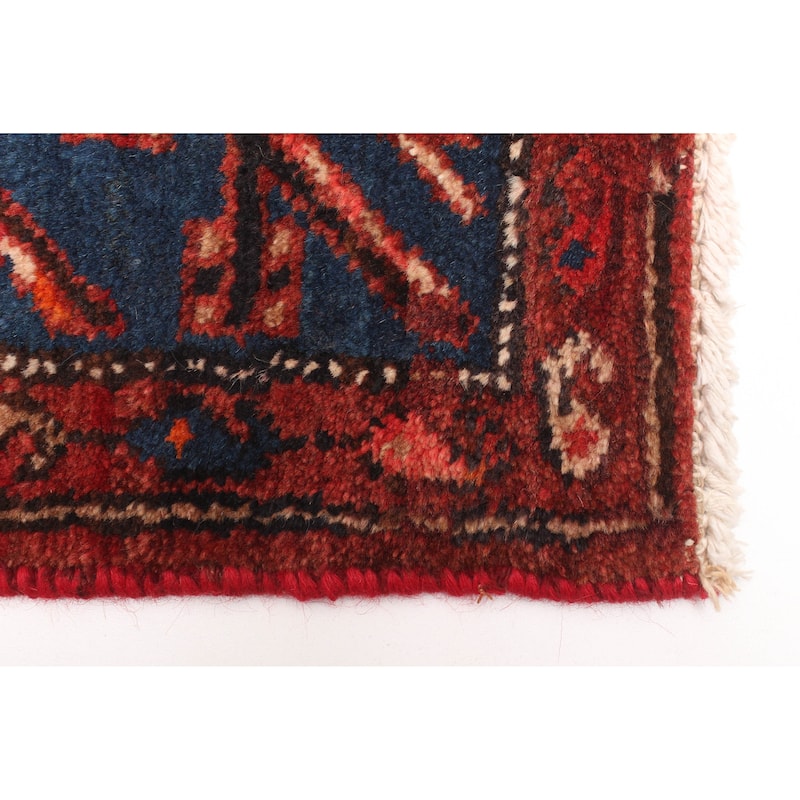 ECARPETGALLERY Hand-knotted Andelz Red Wool Rug - 4'4 x 7'0