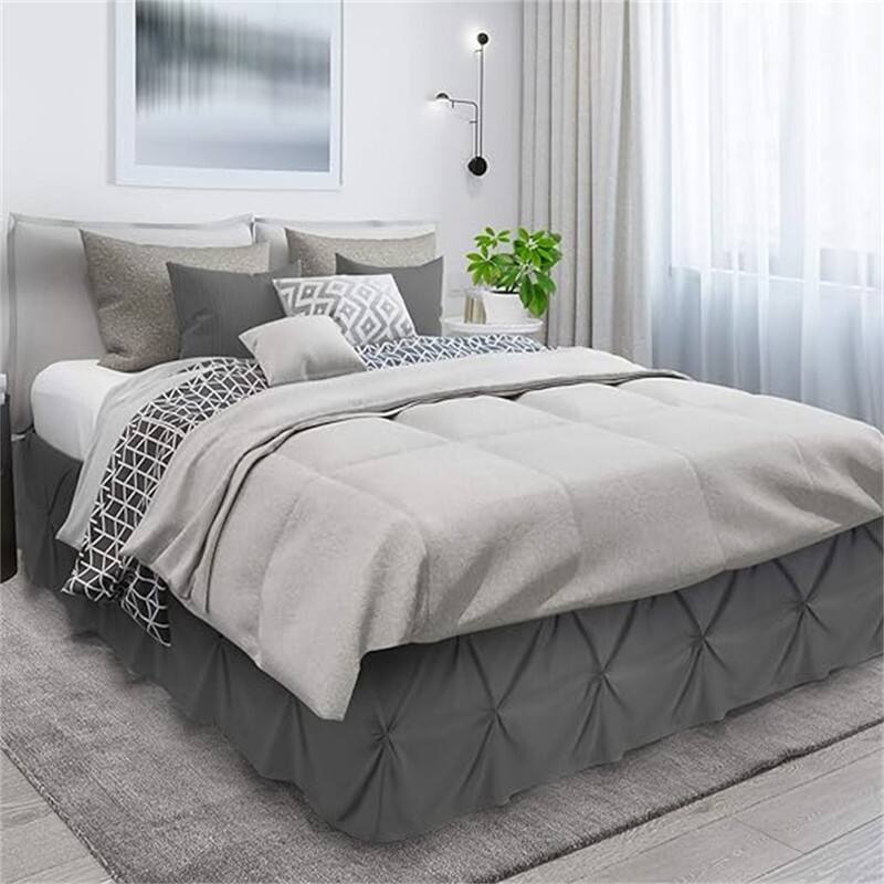 Pinch Pleat Bed Skirt