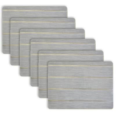 Fabstyles Modish Set of 6 Vinyl Placemats