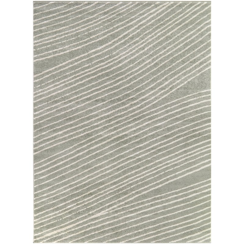 Barta Modern Striped Area Rug