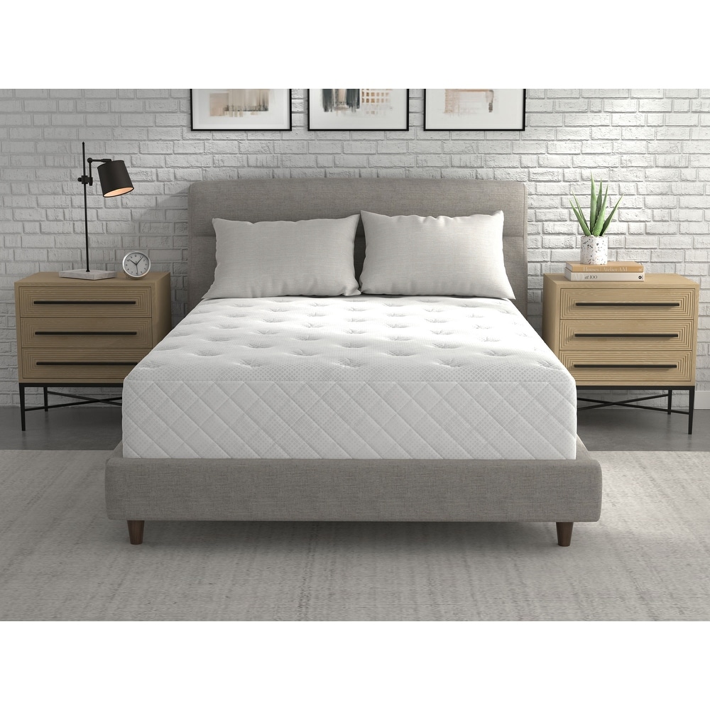 SleepFresh Clean and Cool 12" Medium Hybrid Mattress