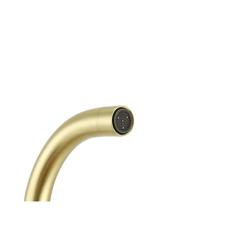 Indigo Home 8 inch Widespread Double Handle Bathroom Faucet