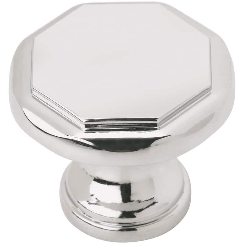 Amerock BP37335 Torrance 1-3/16" Geometric Cabinet Knob - Polished Chrome