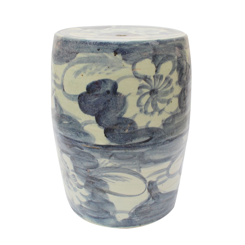 Handmade Silla Twisted Flower Garden Stool