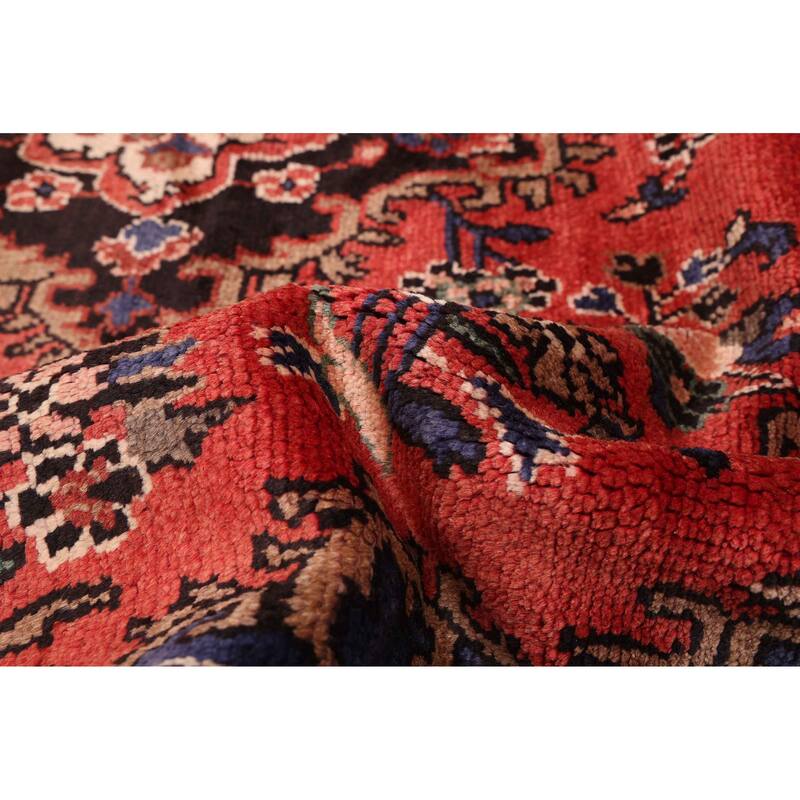 ECARPETGALLERY Hand-knotted Andelz Red Wool Rug - 6'3 x 9'4