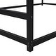 preview thumbnail 22 of 20, Queen Size Metal Floor Bed for Kids, Montessori Floor Bed with Roof