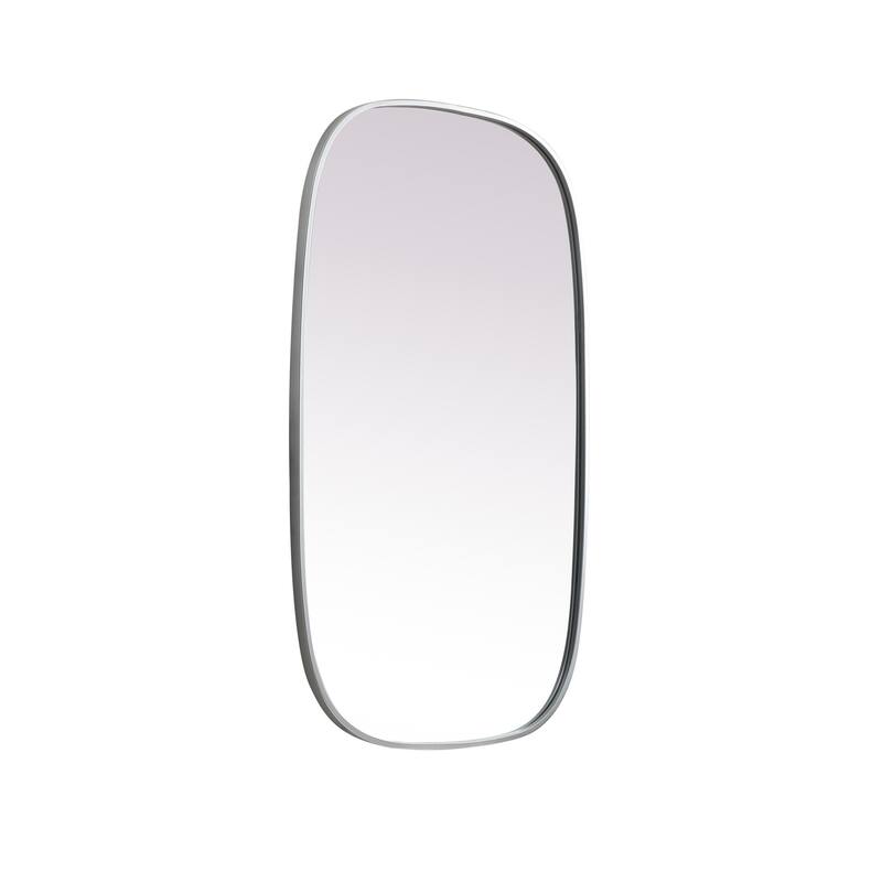 Elegant Lighting MR2B2440 Brynn 24" W x 40" H Modern Oval Bathroom
