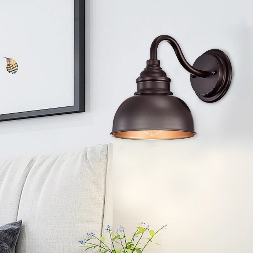 Plug in shop porch light