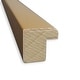 preview thumbnail 5 of 29, Beveled Wood Bathroom Wall Mirror - Svelte Polished Gold Frame