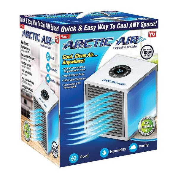 Arctic Air Aa Mc4 As Seen On Tv Portable Air Conditioner White 120 Volts White Overstock 21334560