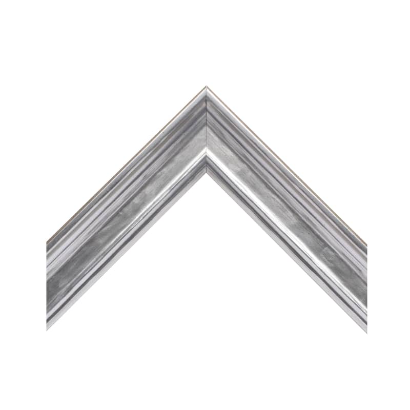 Frame My Mirror Silver Framed Vanity Mirror, Crenshaw Design