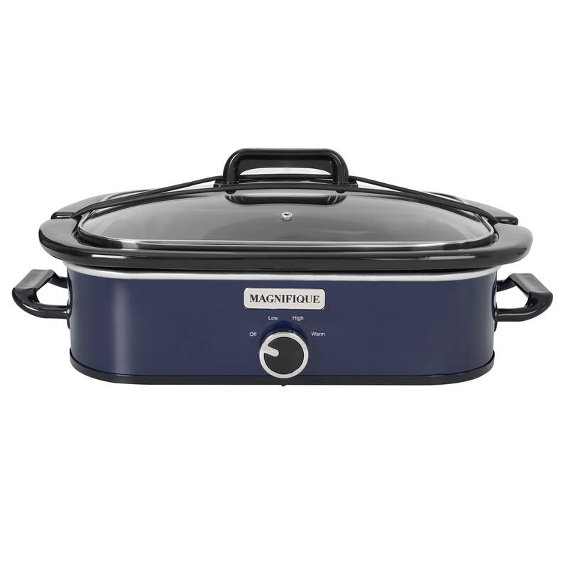 Magnifique 4-Quart Slow Cooker with Casserole Manual Warm Setting