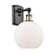Option Black Antique Brass / Matte White