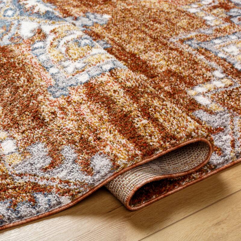 Livabliss Monet Traditional Medallion Area Rug
