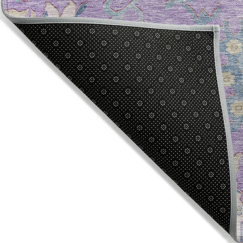 HomeRoots Floral Transitional Rectangle Outdoor Rug