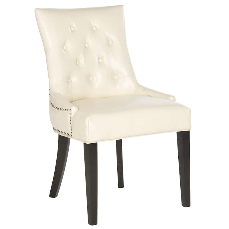 SAFAVIEH Chelsey Grey Ring Dining Chair (Set of 2) - 22" x 25.6" x 36.4" - 22"W x 25"D x 36"H