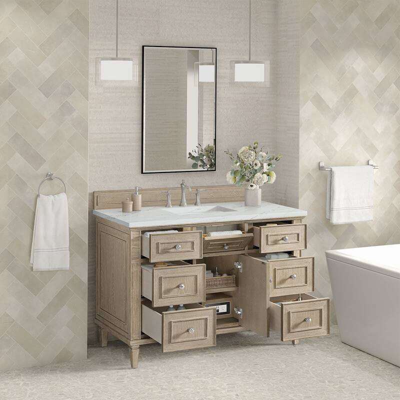James Martin Vanities 424-V48-FENC Lorelai 48" Free Standing Single
