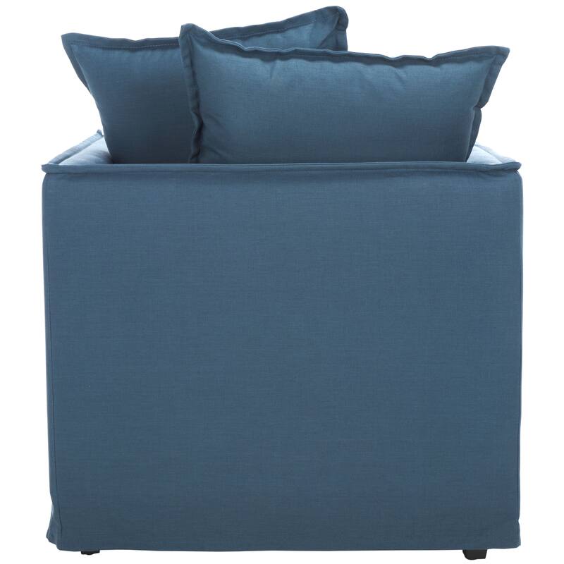 SAFAVIEH Sharee Blue Pillow Club Chair - 30Wx33Dx26H