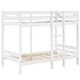 preview thumbnail 2 of 3, Twin/Twin Bunk Bed with Ladder